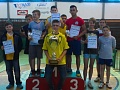 Zľava:  5. ZŠ M.R. Štefánika, 2. CZŠ Sv. Juraja, 1. ZŠ Komenského, 3. ZŠ I. Krasku, 4. ZŠ Pribinova